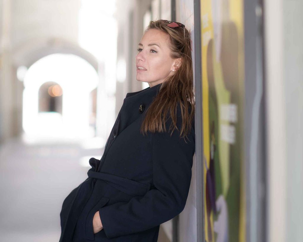 Photo shoot with Vera in the heart of Bern, Switzerland.