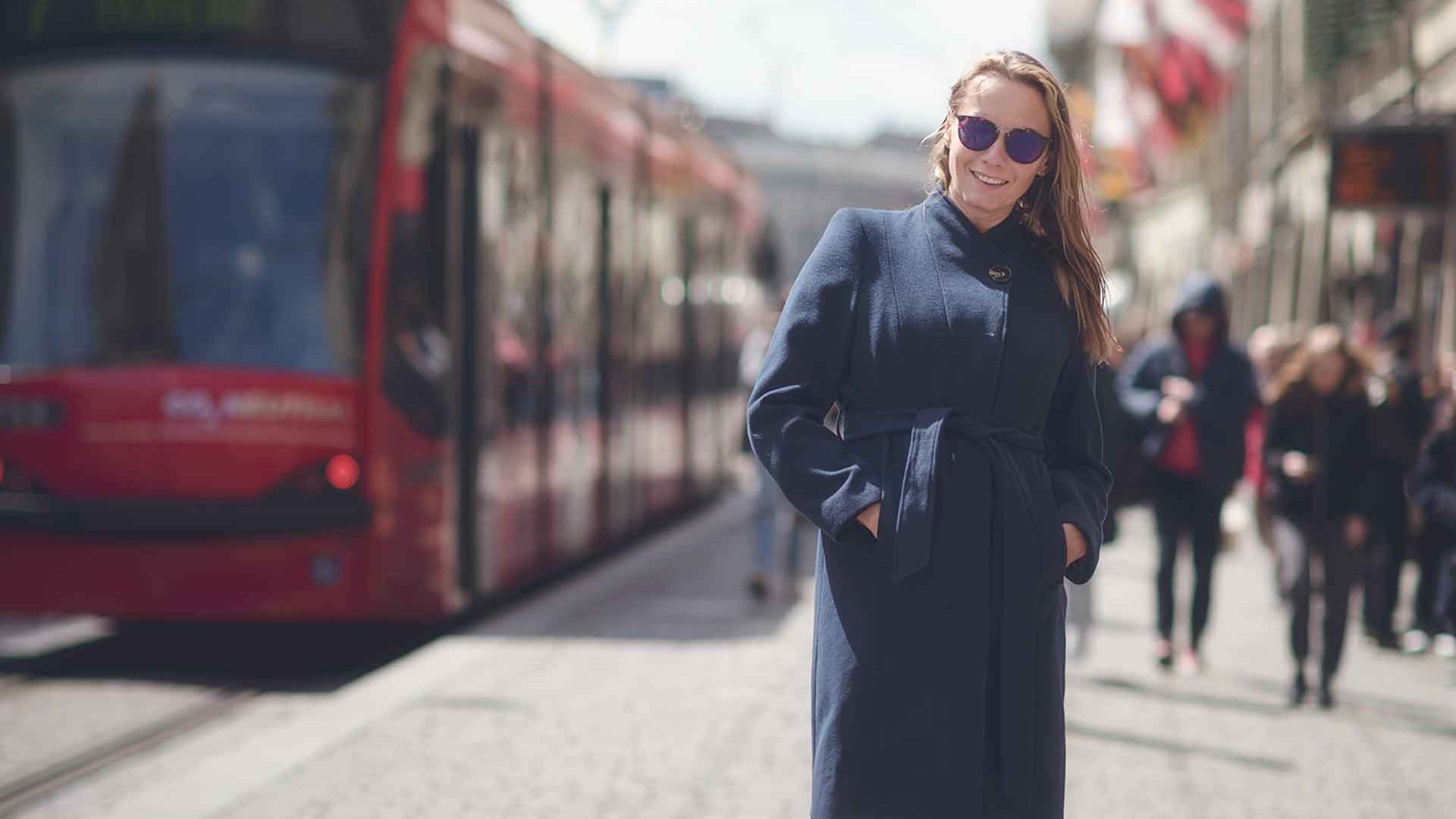 Photo shoot with Vera in the heart of Bern, Switzerland.