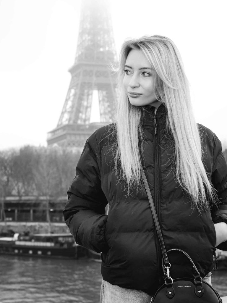 Photo shoot in Paris, France