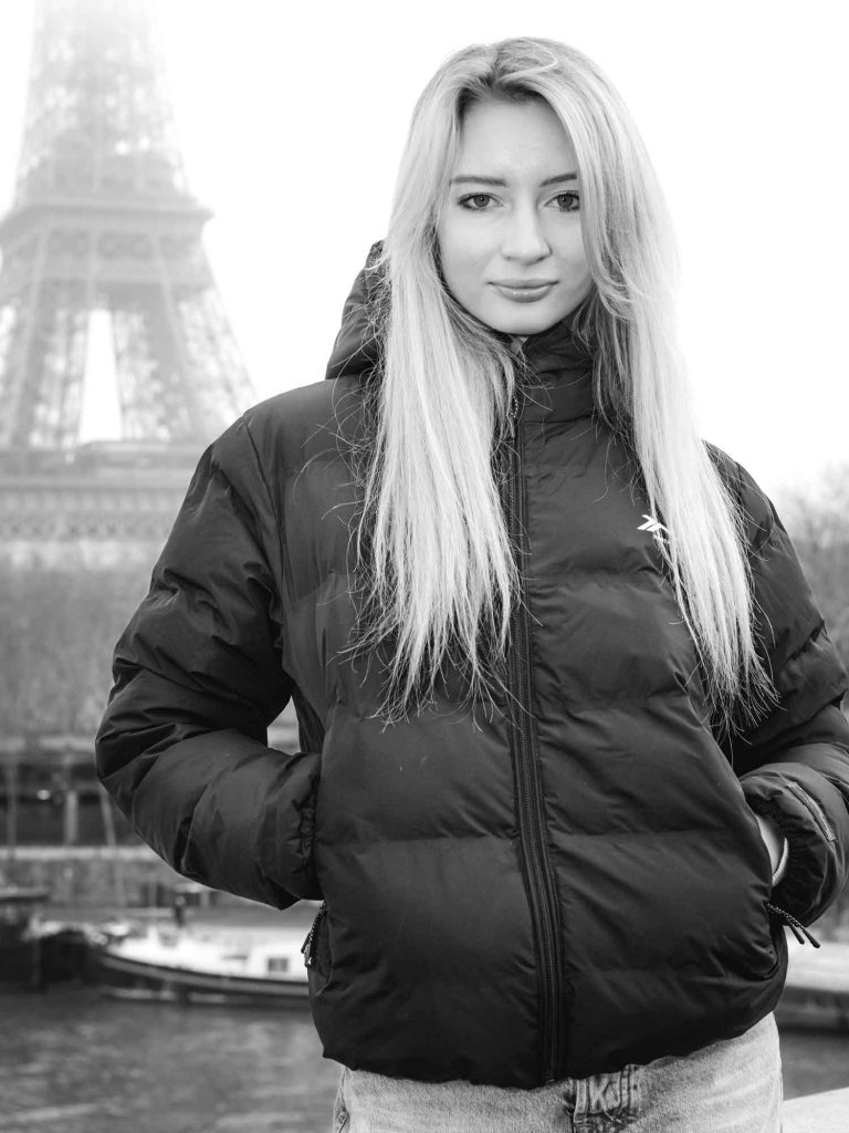 Photo shoot in Paris, France