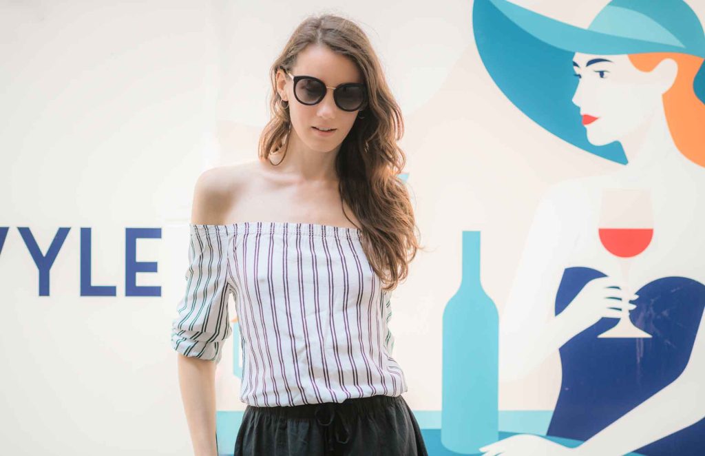 An urban street fashion shoot in Bern