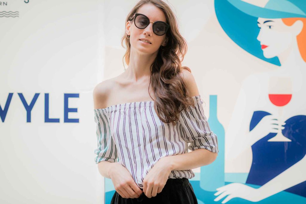 An urban street fashion shoot in Bern