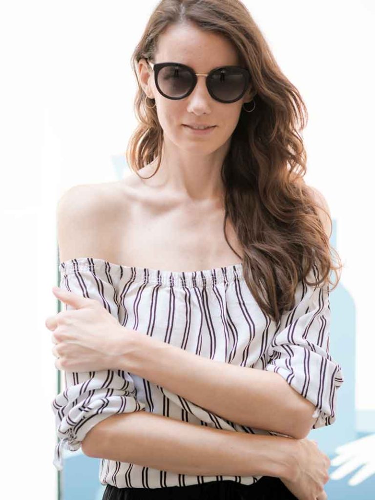 An urban street fashion shoot in Bern
