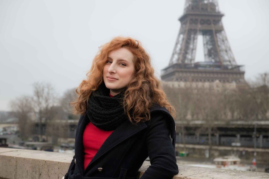 Photo shoot in Paris, France 