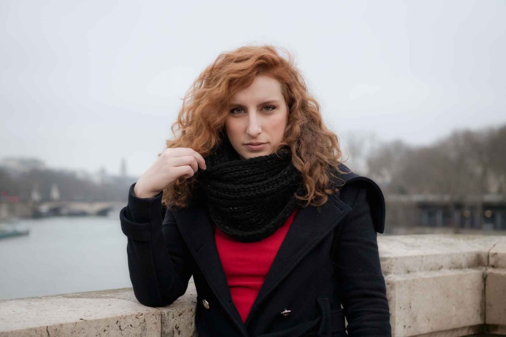 Photo shoot in Paris, France 