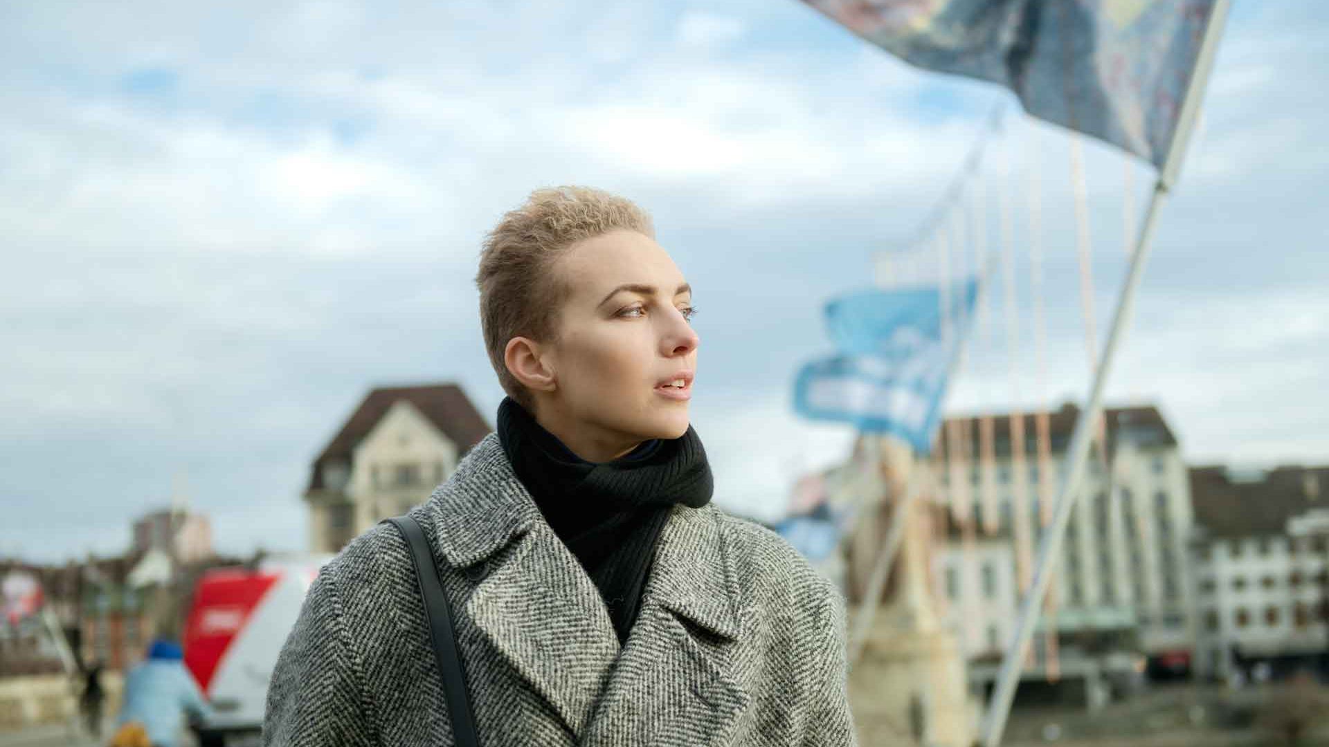 Urban Fashion Shoot in Basel, Switzerland – Featuring Model Anna Avramenko