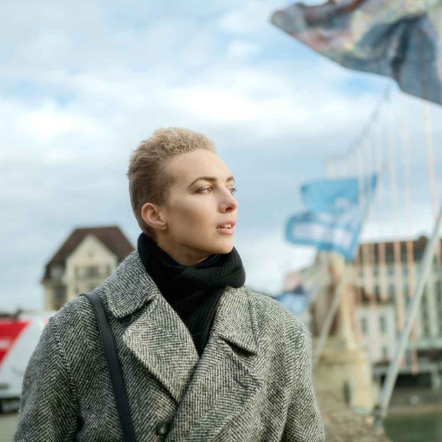 Urban Fashion Shoot in Basel, Switzerland – Featuring Model Anna Avramenko