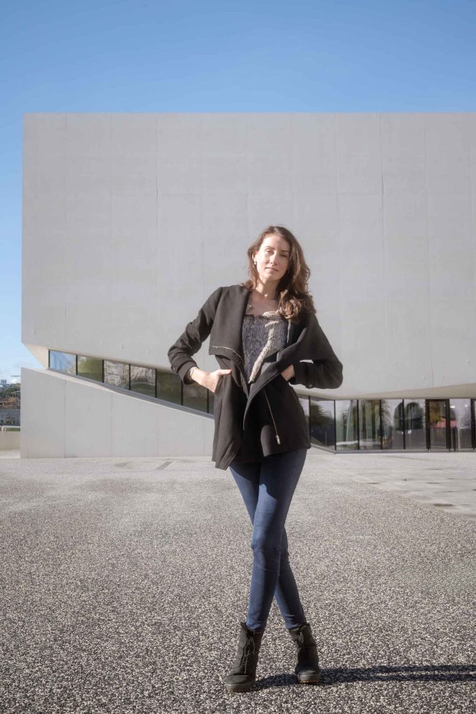 Mikaela in Lausanne street fashion photo shoot