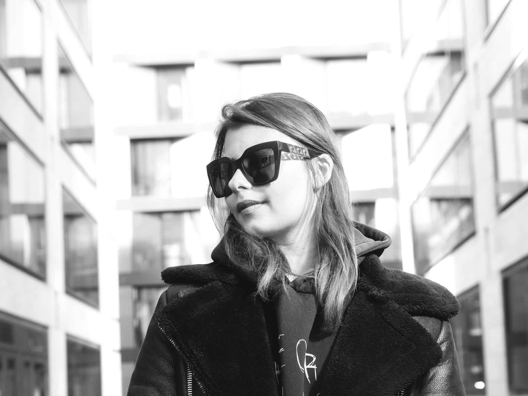 Street fashion photo shoot in Zürich