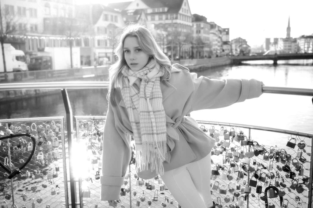 Street Fashion Photo Shoot in Zürich