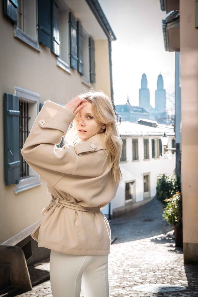 Street Fashion Photo Shoot in Zürich