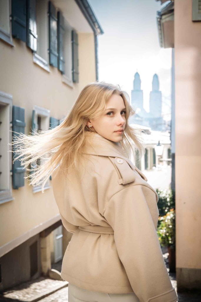 Street Fashion Photo Shoot in Zürich