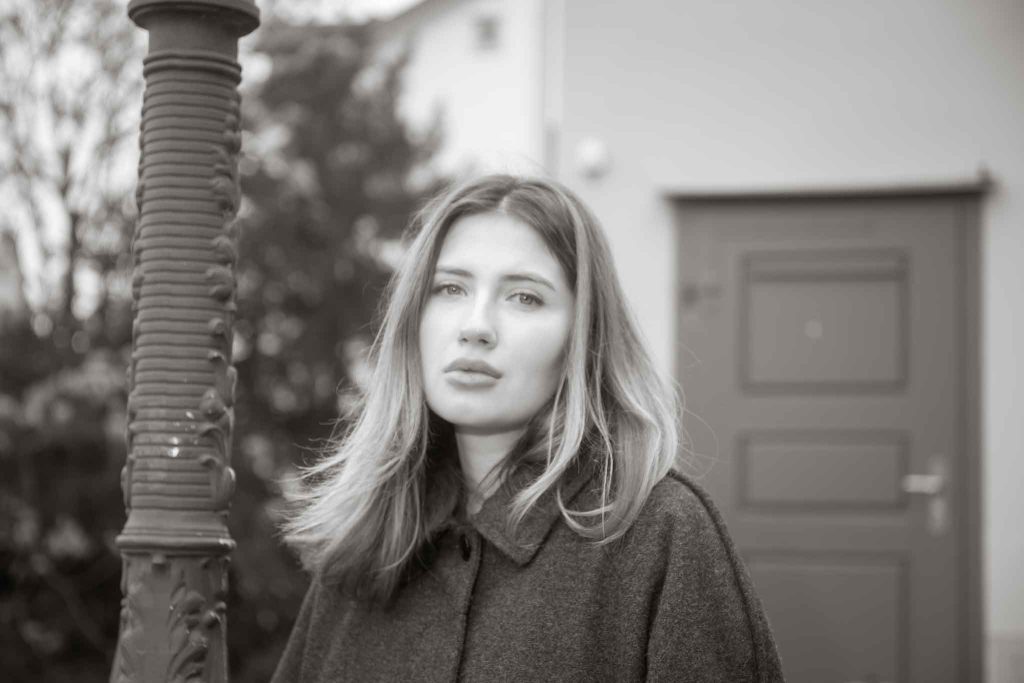 Alessandra Street Fashion Photo Shoot in Zürich