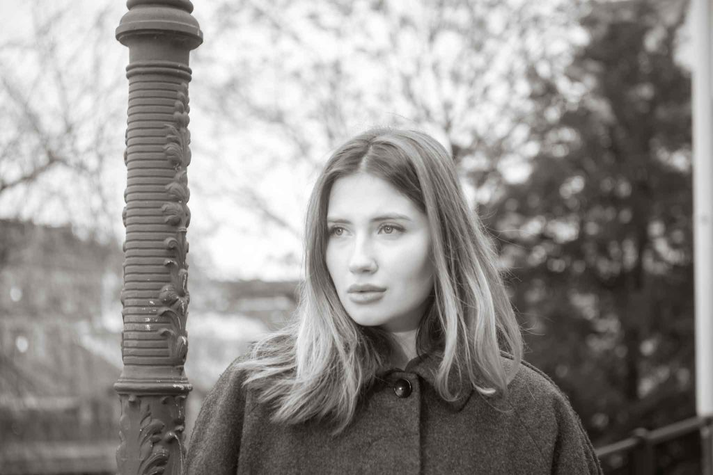 Alessandra Street Fashion Photo Shoot in Zürich