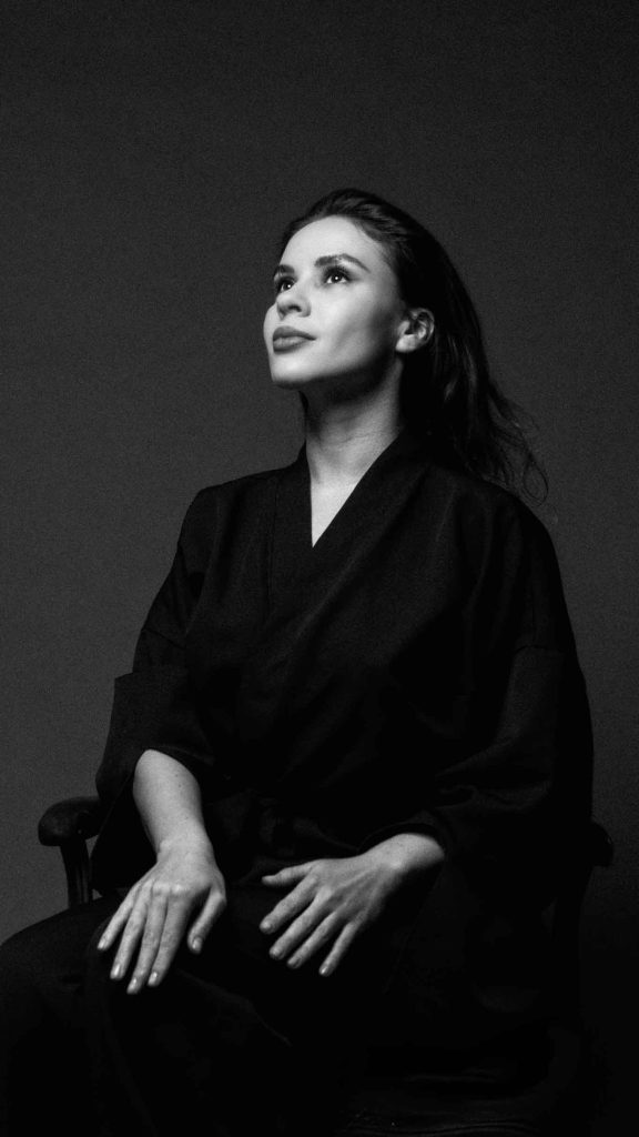 Julia Romanova photo shoot near Zürich