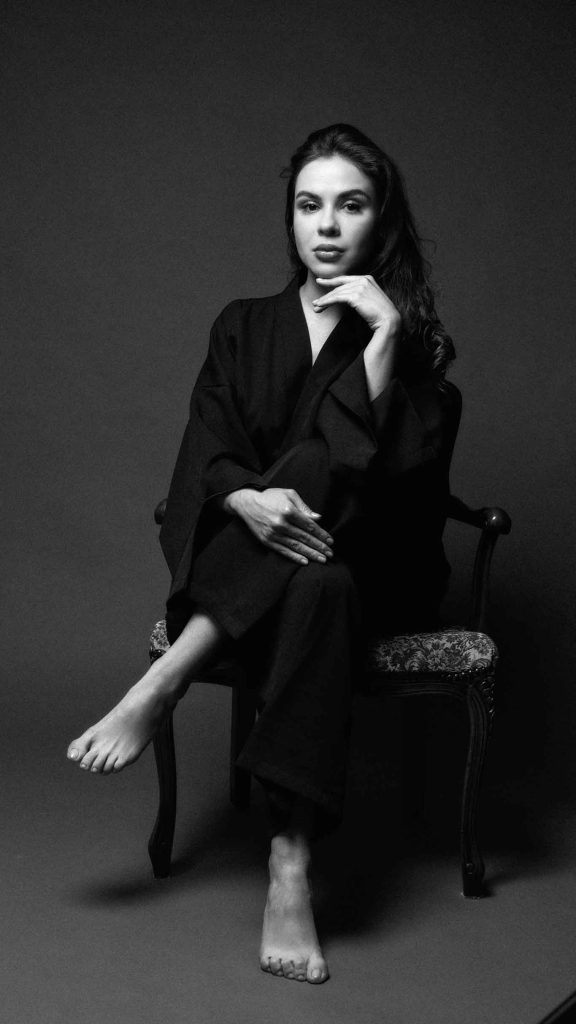 Julia Romanova photo shoot near Zürich