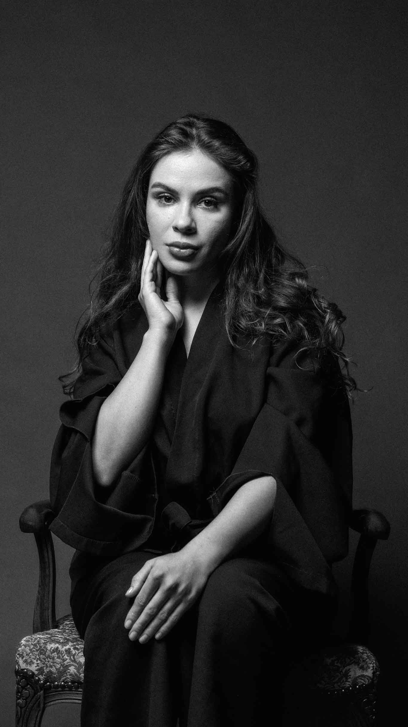 Julia Romanova photo shoot near Zürich