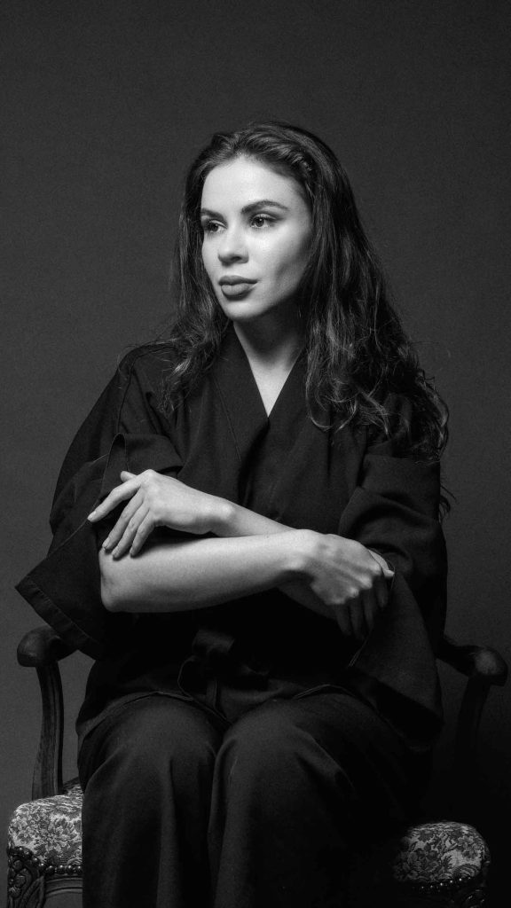 Julia Romanova photo shoot near Zürich