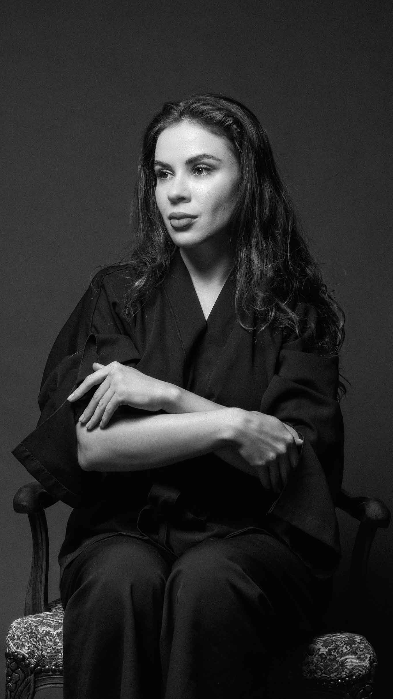 Julia Romanova photo shoot near Zürich